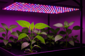 Bild von LED-Technik in der Pflanzenzucht